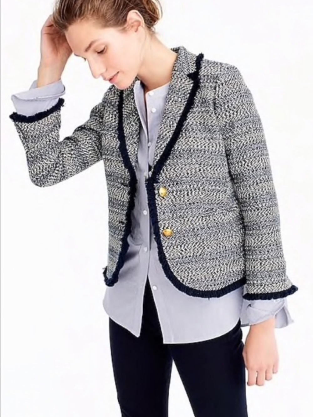 J. Crew Tweed Blazer